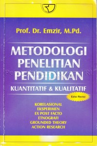 Image of Metodologi penelitian pendidikan : kuantitatif dan kualitatif