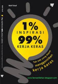 Image of 1% inspirasi 99% kerja keras
