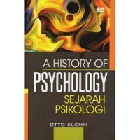 Image of A.History of Psychology; Sejarah Psikologi