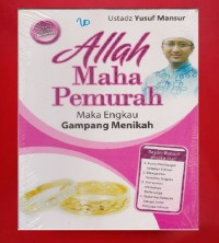 Image of ALLAH MAHA PEMURAH maka engkau gampang menikah