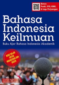 Image of Bahasa indonesia keilmuan, Buku ajar bahasa indonesia akademik