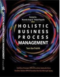 Image of Holistic Business Process Management,, Teori dan Praktik