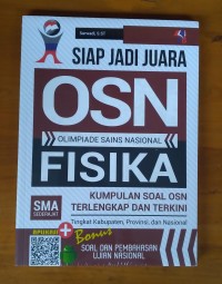 Image of Siap Jadi juara OSN ( Olimpiade Sains Nasional) Fisika