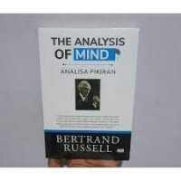 Image of THE ANALYSIS OF MIND; ANALISA PIKIRAN
